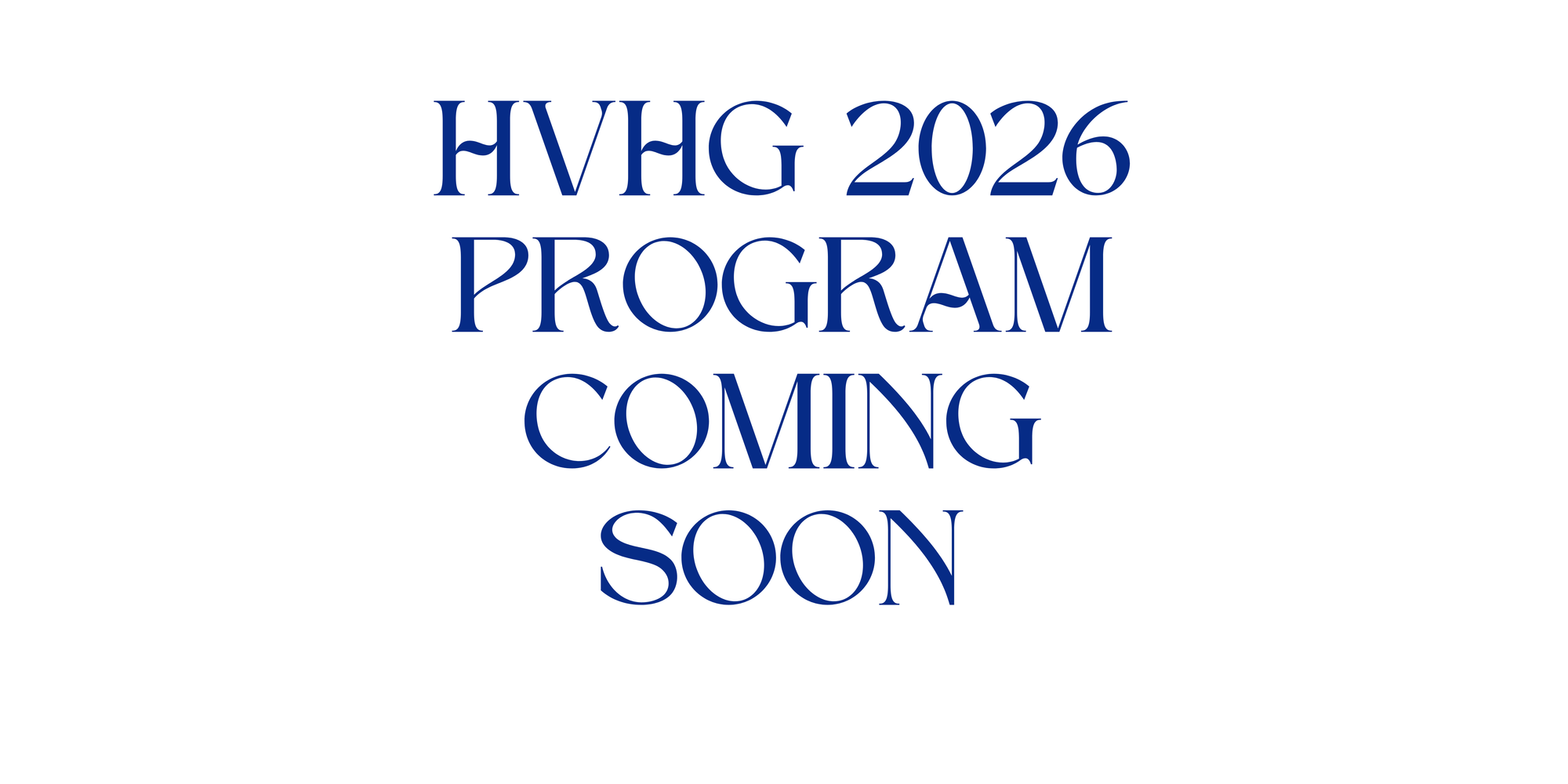 Schedule & running order