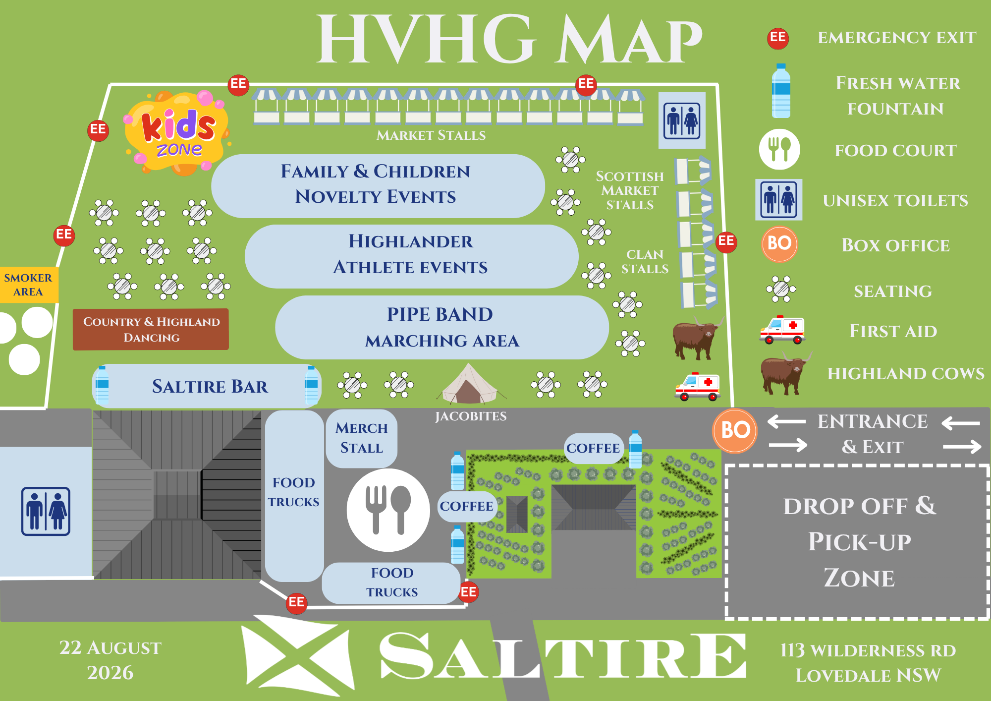 Event Map 2026 HVHG